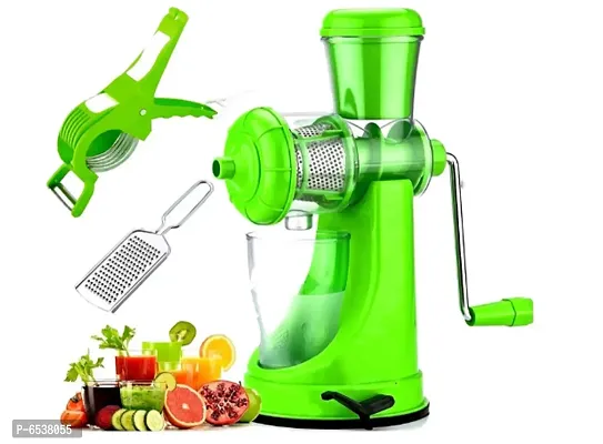Manual Juicer, Vegetable Cutter And Mini Cheese Grater-thumb0