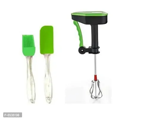 Useful Hand Blender And Silicone Spatula