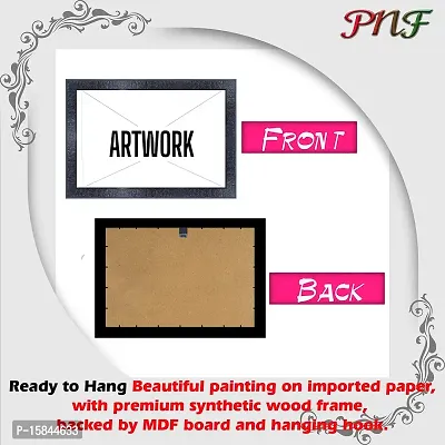 pnf Vastu Horse Frames Wood Photo Frames with Acrylic Sheet (Glass) 7735-(10 * 14inch,Multicolour,Synthetic)-thumb3