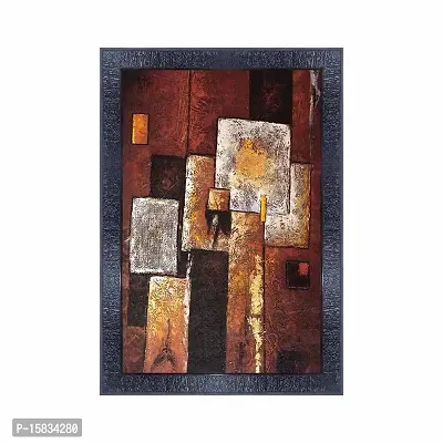 pnf modern abstract art Wood Photo Frames with Acrylic Sheet (Glass) (10 * 14inch,Multicolour,Synthetic) 710-thumb0