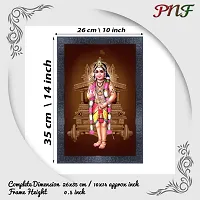 pnf Lord Murugan Religious Wood Photo Frames with Acrylic Sheet (Glass) for Worship/Pooja 20879(10 * 14inch,Multicolour,Synthetic)-thumb1