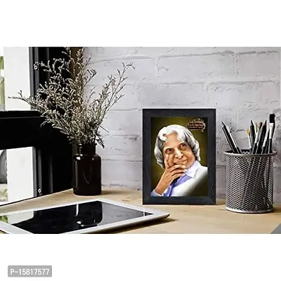 A. P. J. Abdul Kalam Wood Photo Frames with Acrylic Sheet (Glass)(photoframe,Multicolour,8x6inch)-19746 ,Wall Mount-thumb2