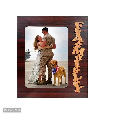 Xpression Decor Decorative Family Hand Crafted Wooden Table Photo Frame 5x7-11-thumb0