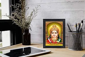 pnf Jay chehar MATA Religious Wood Photo Frames with Acrylic Sheet (Glass) for Worship/Pooja(photoframe,Multicolour,6x8inch)-22565-thumb1