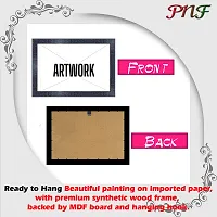 pnf Vastu Seven (7) Horse Frames Wood Photo Frames with Acrylic Sheet (Glass) 13481-(10 * 14inch,Multicolour,Synthetic)-thumb2