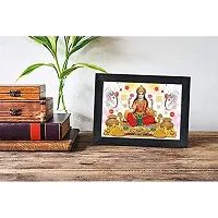 Generic PnF Diwali Puja (laxmiji, Ganeshji,Saraswatiji) Religious Wood Photo Frames with Acrylic Sheet (Glass) for Worship/Pooja(photoframe,Multicolour,8x6inch) 22087, Medium-thumb1