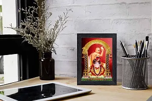 pnf Shri Gajanan Maharaj Religious Wood Photo Frames with Acrylic Sheet (Glass) for Worship/Pooja(photoframe,Multicolour,6x8inch)-20492-thumb1