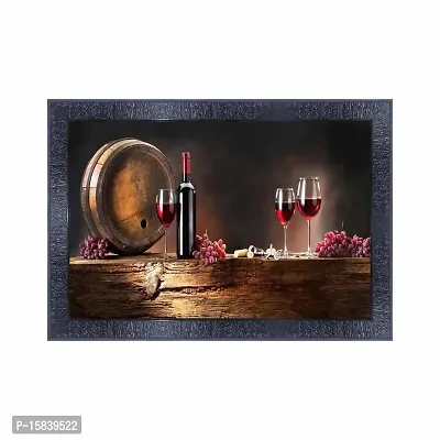 pnf Natural Landscape scenery art Wood Frames with Acrylic Sheet (Glass) 15867-(10 * 14inch,Multicolour,Synthetic)