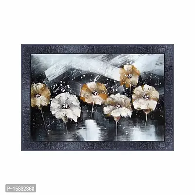 pnf Floral Flower Frames Wood Photo Frames with Acrylic Sheet (Glass) 3317-(10 * 14inch,Multicolour,Synthetic)