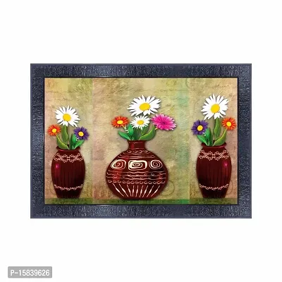 pnf Floral Flower Frames Wood Photo Frames with Acrylic Sheet (Glass) 16135-(10 * 14inch,Multicolour,Synthetic)