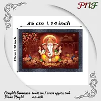 pnf Ganeshji Frames Wood Photo Frames with Acrylic Sheet (Glass) 4196-(10 * 14inch,Multicolour,Synthetic)-thumb1