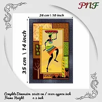 pnf Modern art Wood Photo Frames with Acrylic Sheet (Glass) 15800(10 * 14inch,Multicolour,Synthetic)-thumb1