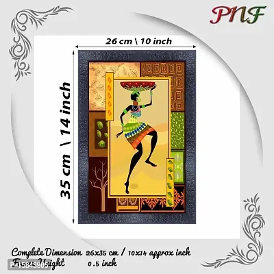 pnf Modern art Wood Photo Frames with Acrylic Sheet (Glass) 15800(10 * 14inch,Multicolour,Synthetic)-thumb2