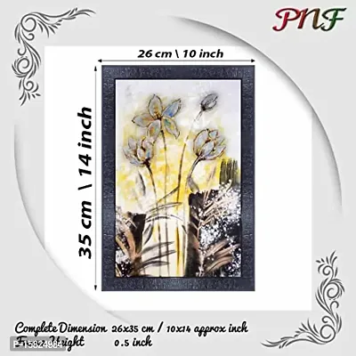 pnf Flower Wood Photo Frames with Acrylic Sheet (Glass) 5217-(10 * 14inch,Multicolour,Synthetic)-thumb2