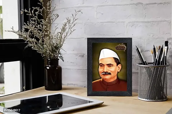 pnf Dr. Rajendra Prasad Wood Photo Frames with Acrylic Sheet (Glass)(photoframe,Multicolour,6x8inch)-9365-thumb2