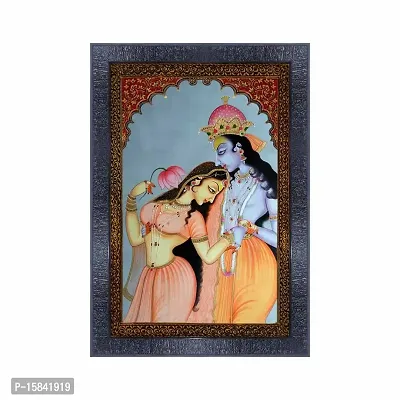 pnf Rajasthani miniature painting art Wood Photo Frames with Acrylic Sheet (Glass) 1093(10 * 14inch,Multicolour,Synthetic)