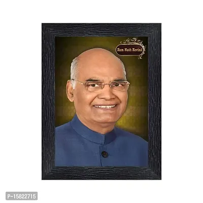 Ram Nath Kovind Wood Photo Frames with Acrylic Sheet (Glass)(photoframe,Multicolour,8x6inch)-19867