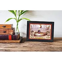 Ujjain's Shri Mahakaleshwar Temple shankar Religious Wood Photo Frames(photoframe,Multicolour,8x6inch)-22621-thumb1