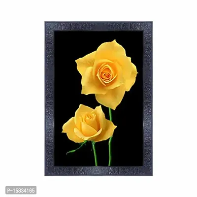 pnf Flower Wood Photo Frames with Acrylic Sheet (Glass) 462-(10 * 14inch,Multicolour,Synthetic)-thumb0