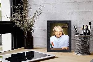 pnf A. P. J. Abdul Kalam Wood Photo Frames with Acrylic Sheet (Glass)(photoframe,Multicolour,6x8inch)-19763-thumb1