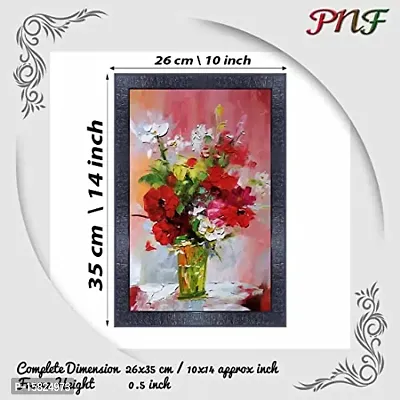 pnf Flower Wood Photo Frames with Acrylic Sheet (Glass) 9460-(10 * 14inch,Multicolour,Synthetic)-thumb2