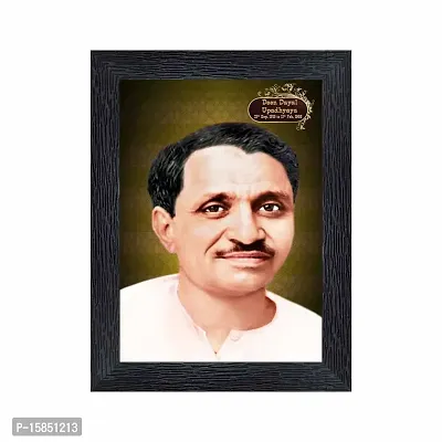 pnf Deendayal Upadhyaya Wood Photo Frames with Acrylic Sheet (Glass)(photoframe,Multicolour,6x8inch)-19725