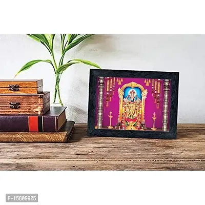 Tirupati Balaji - Lord Venkateswara Religious Wood Photo Frames(photoframe,Multicolour,8x6inch)-22340-thumb2