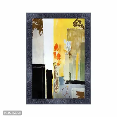 pnf modern abstract art Wood Photo Frames with Acrylic Sheet (Glass) (10 * 14inch,Multicolour,Synthetic) 9807-thumb0