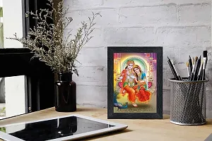 pnf Radha kishna Religious Wood Photo Frames with Acrylic Sheet (Glass) for Worship/Pooja(photoframe,Multicolour,6x8inch)-20666-thumb1