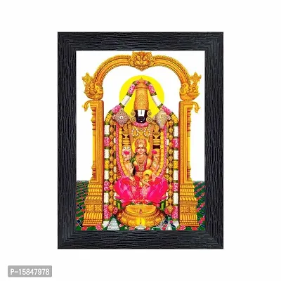 pnf Tirupati Balaji - Lord Venkateswara Religious Wood Photo Frames(photoframe,Multicolour,6x8inch)-22357-photoframe-5x7.jpg