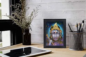 pnf Bal Krishna (Baby) Religious Wood Photo Frames with Acrylic Sheet (Glass) for Worship/Pooja(photoframe,Multicolour,6x8inch)-20342--thumb1