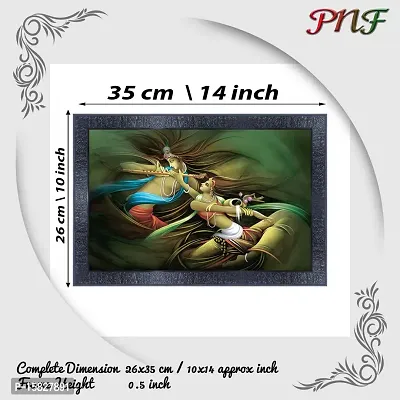 pnf Radha Krishna Wood Photo Frames with Acrylic Sheet (Glass) 17190-(10 * 14inch,Multicolour,Synthetic)-thumb2