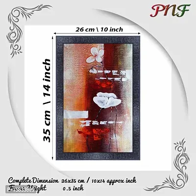 pnf modern abstract art Wood Photo Frames with Acrylic Sheet (Glass) (10 * 14inch,Multicolour,Synthetic) 2499-thumb2