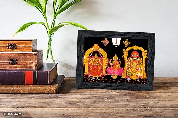 pnf Tirupati Balaji - Lord Venkateswara Religious Wood Photo Frames(photoframe,Multicolour,6x8inch)-22368-photoframe-5x7.jpg-thumb2