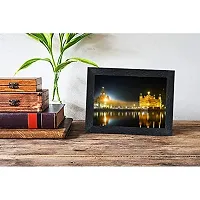 PnF Guru Nanak with dus (10) Guru Religious Wood Photo Frames with Acrylic Sheet (Glass) for Worship/Pooja(photoframe,Multicolour,8x6inch)-13829-thumb1