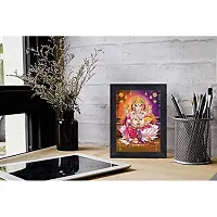 PnF Ganeshji Religious Wood Photo Frames with Acrylic Sheet (Glass) for Worship/Pooja(photoframe,Multicolour,8x6inch)-20750-thumb1