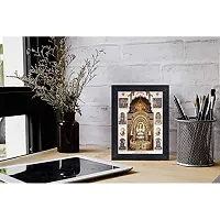 Generic PnF Jain God Religious Wood Photo Frames with Acrylic Sheet (Glass) for Worship/Pooja(photoframe,Multicolour,8x6inch)-20383, Medium (PNF-20383-photoframe-5x7)-thumb1