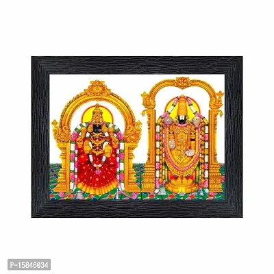 pnf Tirupati Balaji - Lord Venkateswara Religious Wood Photo Frames(photoframe,Multicolour,6x8inch)-22360-photoframe-5x7.jpg