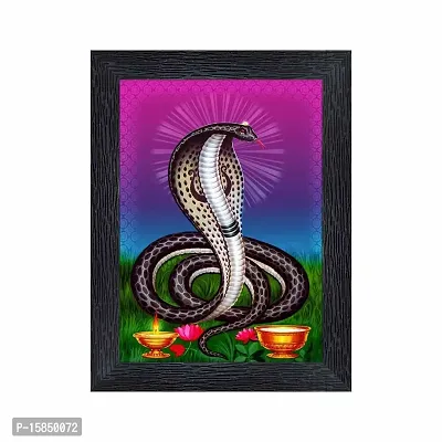 pnf Religious Wood Photo Frames with Acrylic Sheet (Glass) for Worship/Pooja(photoframe,Multicolour,6x8inch)-22559