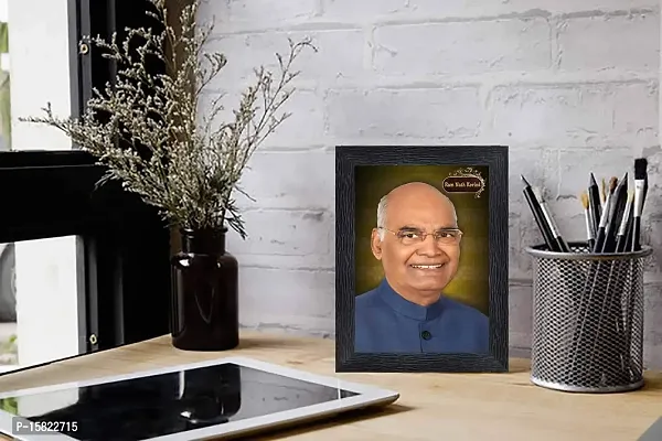 Ram Nath Kovind Wood Photo Frames with Acrylic Sheet (Glass)(photoframe,Multicolour,8x6inch)-19867-thumb2