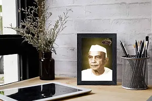 pnf chaudhary charan Singh Wood Photo Frames with Acrylic Sheet (Glass)(photoframe,Multicolour,6x8inch)-19819-thumb1