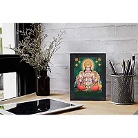 PnF Hanuman Religious Wood Photo Frames with Acrylic Sheet (Glass) for Worship/Pooja(photoframe,Multicolour,8x6inch)-20392-thumb1