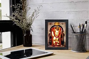 pnf Mehandipur Balaji Religious Wood Photo Frames with Acrylic Sheet (Glass) for Worship/Pooja(photoframe,Multicolour,6x8inch)-22617-thumb1