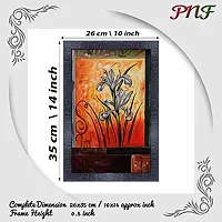 pnf Flower Wood Photo Frames with Acrylic Sheet (Glass) 2624-(10 * 14inch,Multicolour,Synthetic)-thumb1