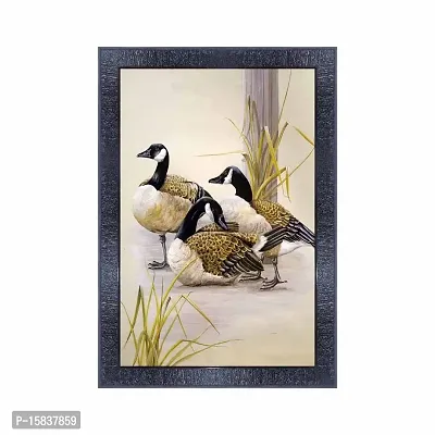 pnf Birds Wall Painting Synthetic frame-8827(10 * 14inch,Multicolour,Synthetic)