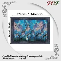 pnf Landscape hand painting scenery art Wood Frames with Acrylic Sheet (Glass) 27098-(10 * 14inch,Multicolour,Synthetic)-thumb1