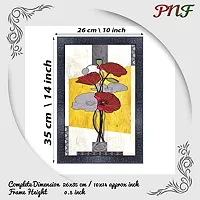 pnf Flower Wood Photo Frames with Acrylic Sheet (Glass) 19563-(10 * 14inch,Multicolour,Synthetic)-thumb1