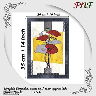 pnf Flower Wood Photo Frames with Acrylic Sheet (Glass) 19563-(10 * 14inch,Multicolour,Synthetic)-thumb2