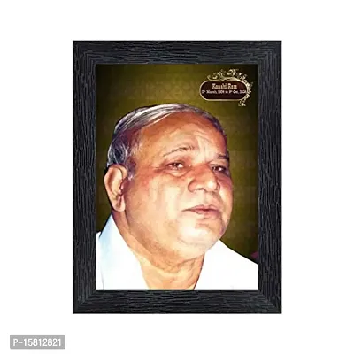 Kanshi Ram Wood Photo Frames with Acrylic Sheet (Glass)(photoframe,Multicolour,8x6inch)-19739