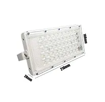 IP65 50 Watt Outdoor Light, Flood Light 50W Waterproof LED, Lights for Yards, Lawn, Ground, Garden, Home Etc. (Cool White, Pack-1)-thumb1